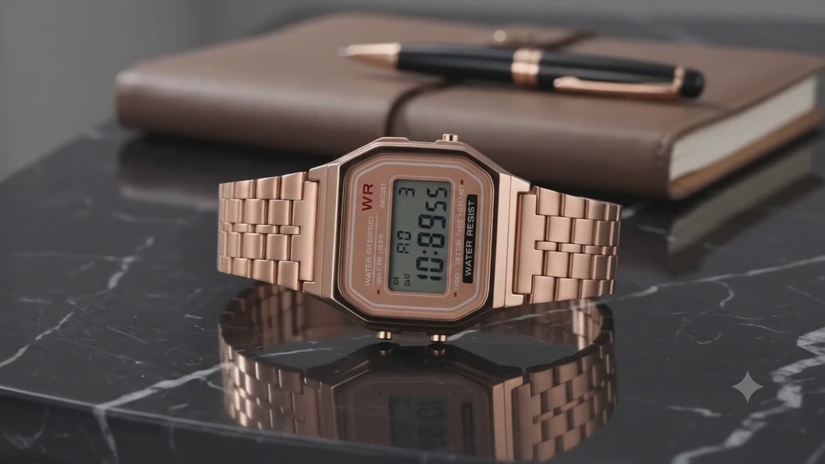 Premium Unisex Wrist Watch  - Retro Style with Daily Reliability