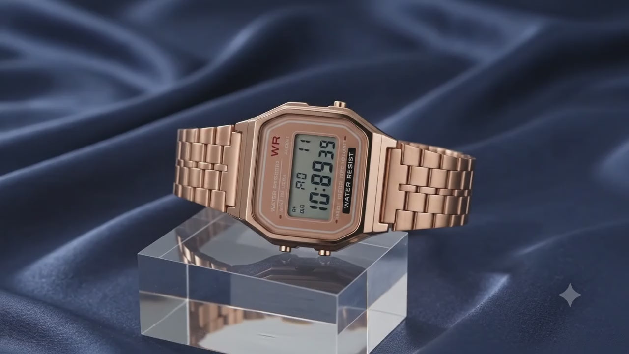 Premium Unisex Wrist Watch  - Retro Style with Daily Reliability